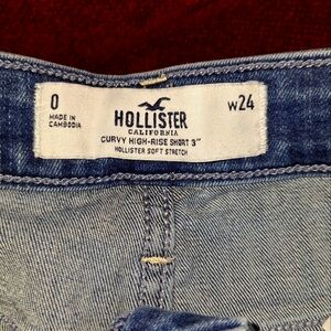 Size 0 high rise Hollister shorts